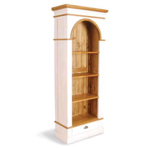 Bluebone French Painted Bookcase - cream