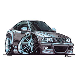 E46 M3 - Silver Kids T-shirt