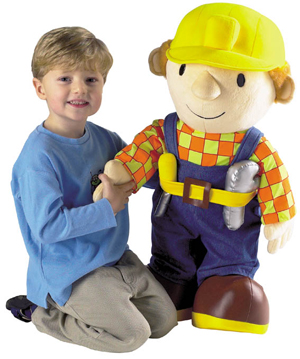 The Builder Giant 70cm Bob The Builder Plush