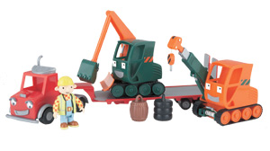 The Builder Gripper, Grabber and Packer Playset