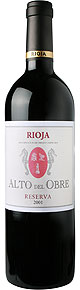 2001 Rioja Reserva, Alto del Obre