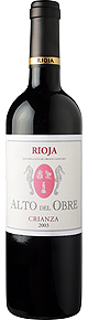 2003 Rioja Crianza, Alto del Obre