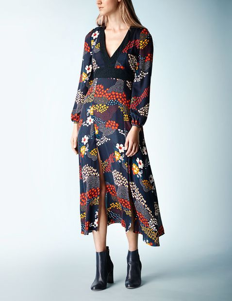 Boden, 1669[^]35249689 Belgravia Dress Print Viscose Boden, Print