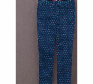 Boden Bistro Crop Trouser, Cobalt Mosaic Tile 33788324