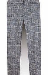 Boden Bistro Crop Trouser, Metallic Jacquard 34399485