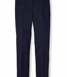 Boden Bistro Crop Trouser, Metallic Jacquard,Navy Star