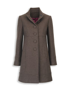 Boiled Wool Coat