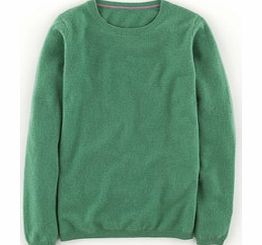 Cashmere Crew Neck Jumper, Green,Yellow 34249797