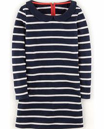 Collared Breton Tunic, Navy/Ivory 34339044