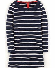 Collared Breton Tunic, Navy/Ivory 34339077