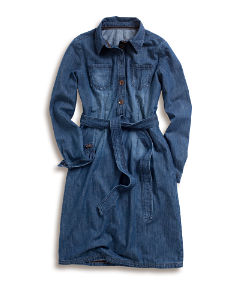 Denim Shirt Dress