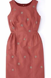 Embellished Spot Dress, Pink Bronze 34318907