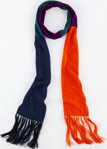 Boden, 1669[^]35109768 Juliette Scarf Navy/Orange Red Boden,