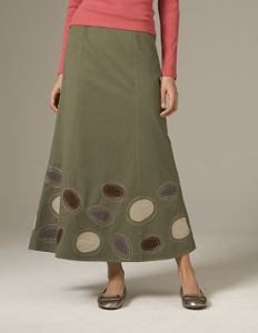 Boden Long Fun Skirt