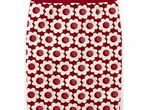 Boden Notre Dame Skirt, Beetroot Jacquard 34357186