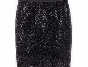 Party Pencil Skirt, Black,Blue 34424317