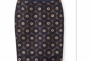 Party Pencil Skirt, Blue,Black 34666545