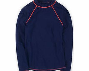 Boden Rash Vest, Sailor Blue,Tutti Frutti