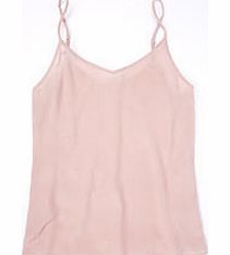 Silk Cami, Light Pink,Delphinium