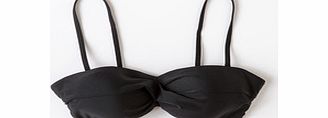 Sorrento Bikini Top, Black,Mariner Blue