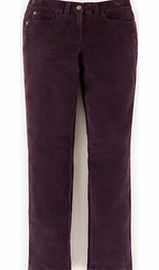 Boden Straightleg Jeans, Tobacco,Gunpowder Cord,Purple