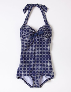 Tie Front Swimsuit WS038