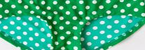 Boden Twist Front Short, Peacock Green Spot 33932476