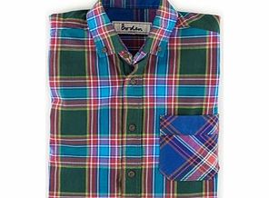 Walker Shirt, Blue,Green Check 34220996