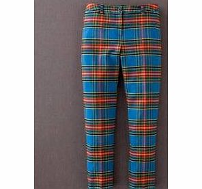 Boden Wool Bistro Crop, Blues Tartan 33782871