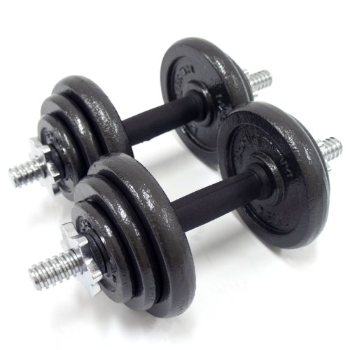 Deluxe 35kg Hammertone Dumbbell Kit