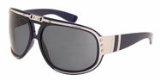 Dolce and Gabbana 6045 Sunglasses 503/87 DARK BLUE GREY 63/15 Extra Large