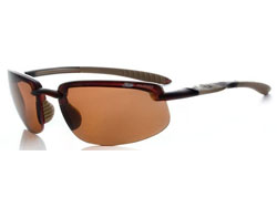 UPSHOT CHOCOLATE/TAN FRAME  POLARISED