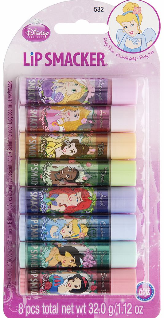 Lip Smacker Disney Princess Lip Balm 8 Piece