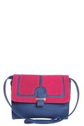 Callie Contrast Colour Shoulder Bag