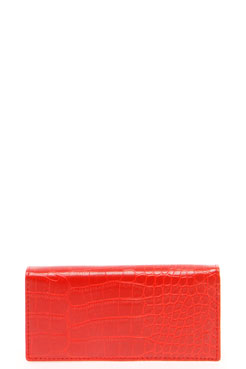 Yvette Patent Croc Purse Female