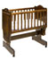 Boori Matilda Rocker Crib English Oak