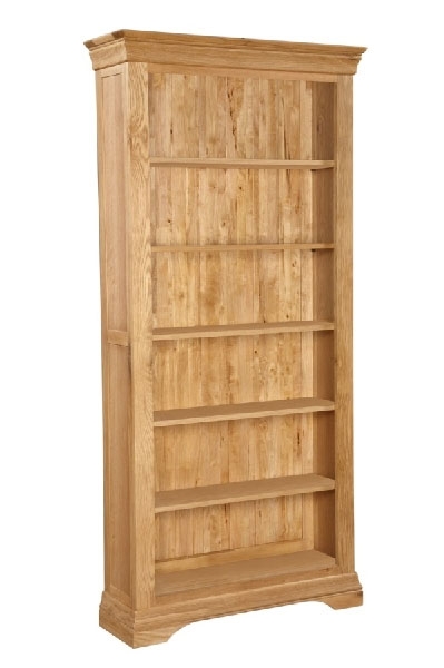 Bordeaux Oak Large Bookcase