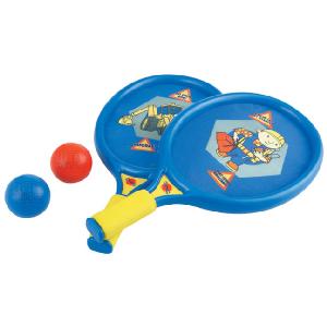 Bob The Builder 2 Tennis Raquets and Balls