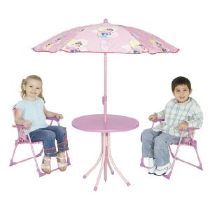 Disney Princess Hearts and Crowns Patio Set