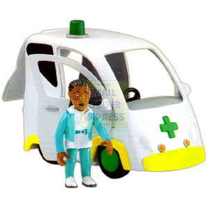 Fireman Sam Ambulance With Nurse Flood