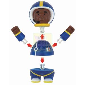 Odd Bodz Pilot Brad Lightspeed Figure