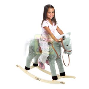 The Pony Stable 60cm Rocking Pony Grey