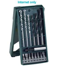 bosch 15 Piece X-Line Mixed Drill Bit Set