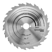 Bosch Circular Saw Blade Speedline Wood 184 x 30 x 2.4 12 Z