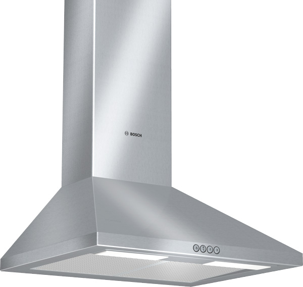 DWW062450B 60cm Chimney Hood in Brushed