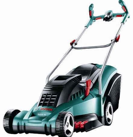 Rotak 40 Ergoflex Corded Rotary Lawnmower (40 cm Cutting Width)