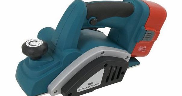 Cordless 18 VOLT 82mm PLANER TWO 2 Ni-Cd Batteries Wood Planer