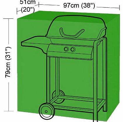 Bosmere Products Ltd Bosmere B510 Trolley BBQ Cover