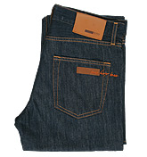 Black (Scout) Dark Blue Straight Leg Jeans