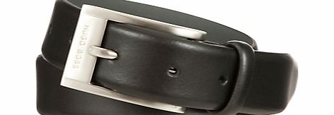 Brandon Leather Belt, Black